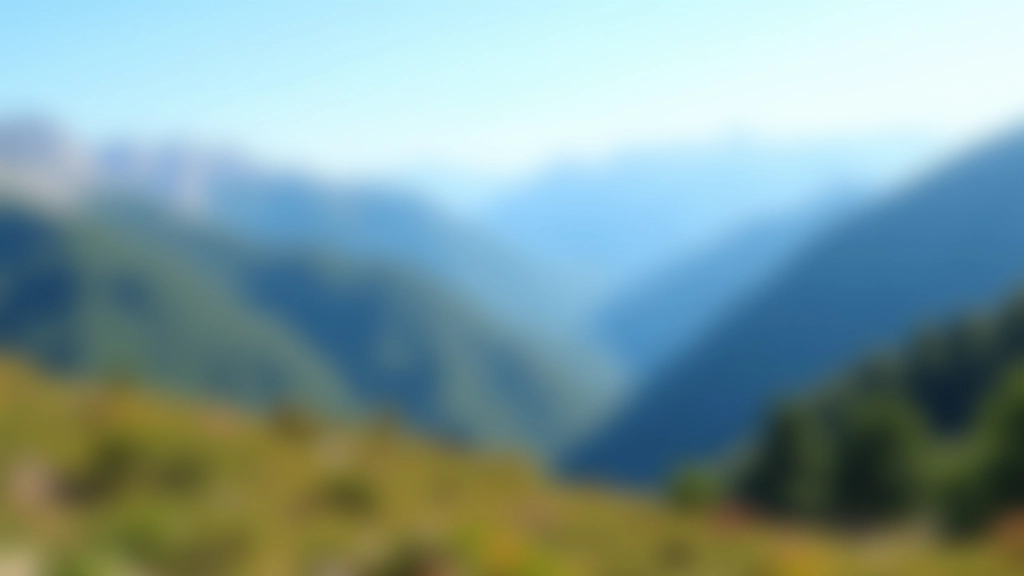 Wide panoramic mountain ridge view with distant valleys and forests, blue sky, scenic overlook perfect for families to rest and enjoy nature